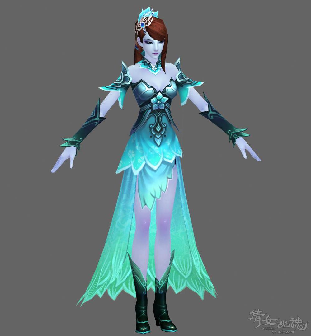 媚者造型迭代:不同肤色配装一览_17173新倩女幽魂专区