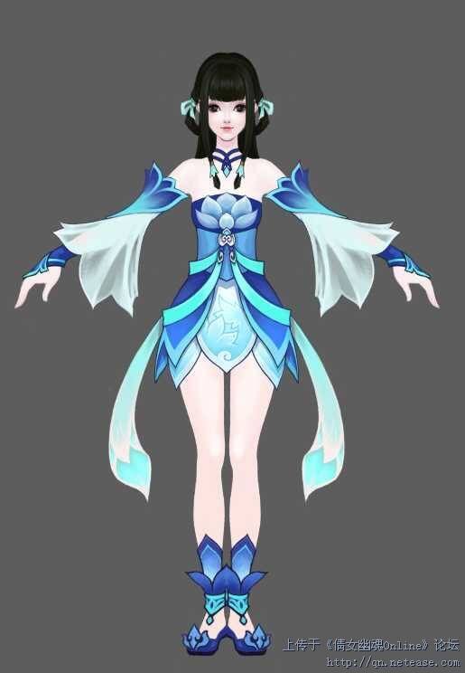 倩女幽魂开发组曝料：开发中女医师迭代服装
