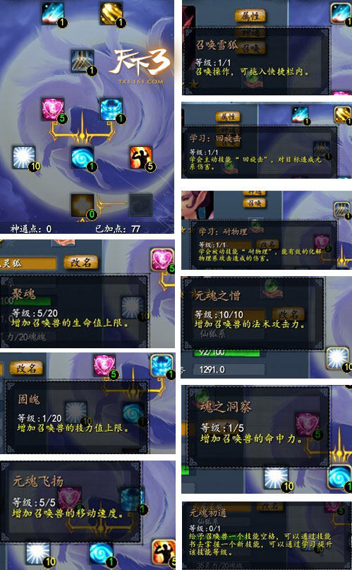 天下3幻化兽召唤