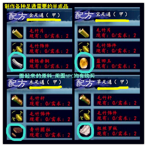 天下3采集系统 图文教你了解生活技能