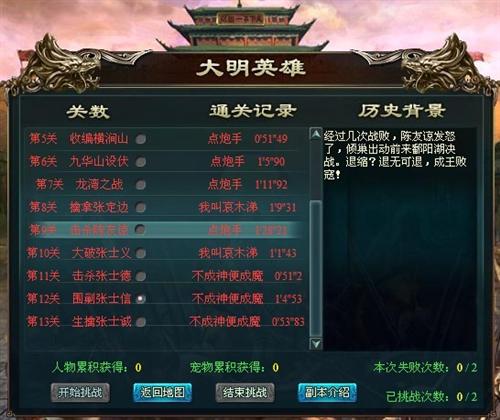 明朝传奇最新图片
