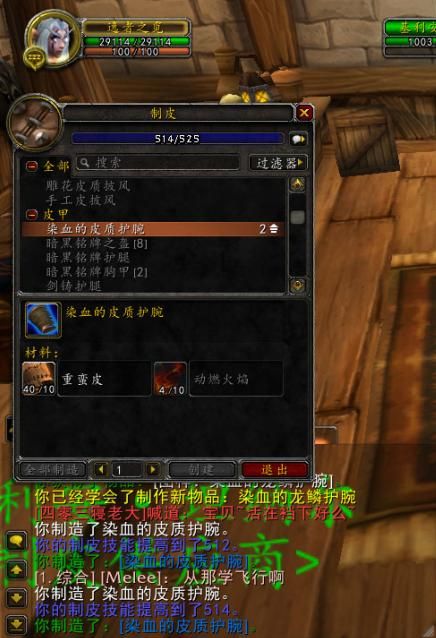 玩家分享“服务器第一制皮师”冲技能心得