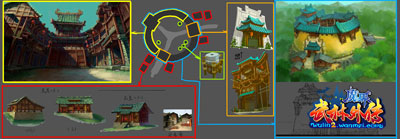 爆料！武林外传新资料片地图原画大放送