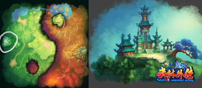 爆料！武林外传新资料片地图原画大放送