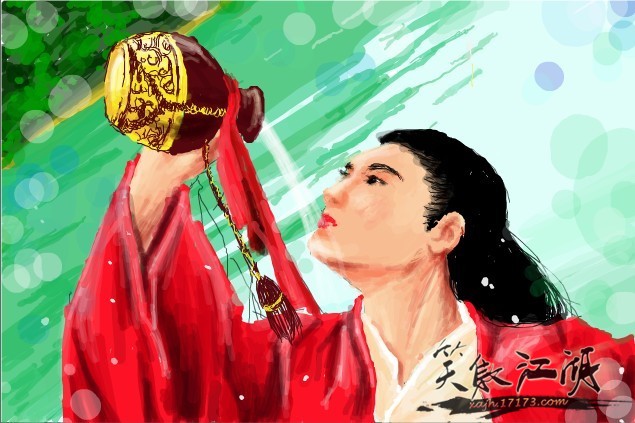 原创：笑傲江湖ol玩家手绘漫画(第一期)