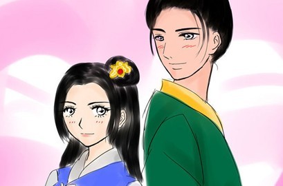 浪漫七夕！笑傲江湖基男腐女激情手绘图