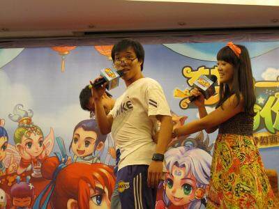 有才玩家现场表演“绝技”