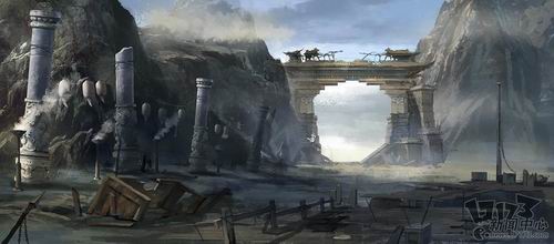 武极场景原画