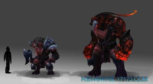 恐龙帝国怪物原画