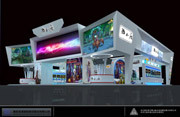 金山2012ChinaJoy展台设计