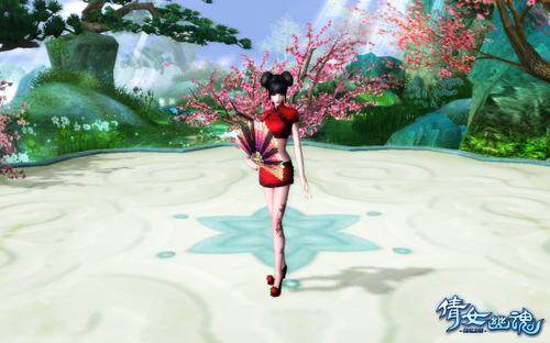 美女妹子手工制作倩女时装
