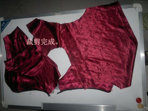 美女妹子手工制作倩女时装