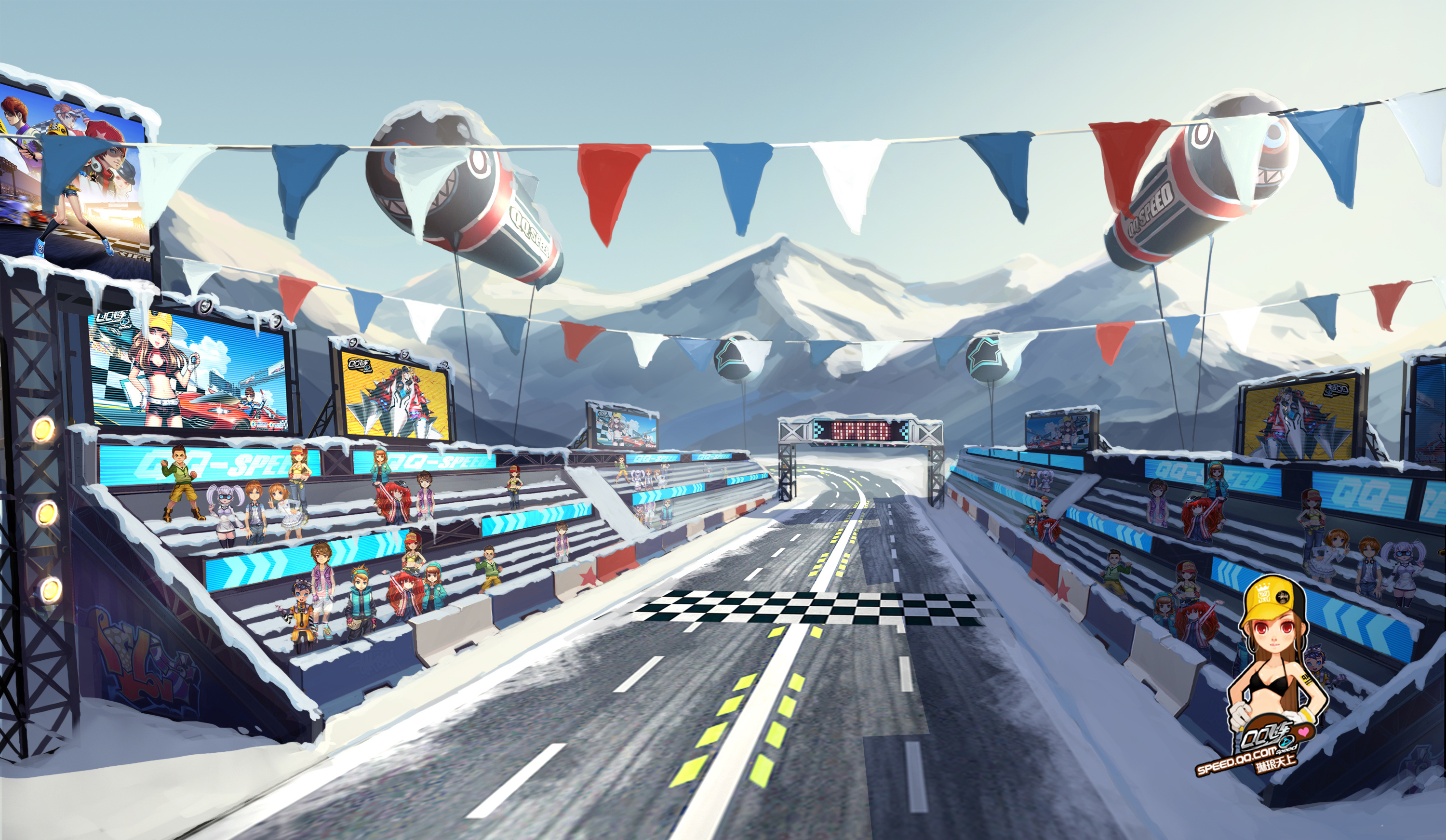 新版本《情侣对对碰》揭秘之新赛道"欢乐海岸" _qq飞车_qq飞车官网