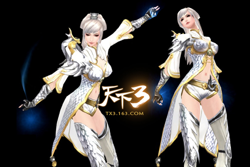 【天下3天机展示】金戈之铮 铁骨柔情