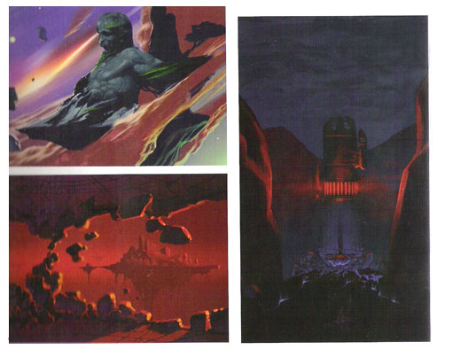 可怕的扭曲虚空模样.