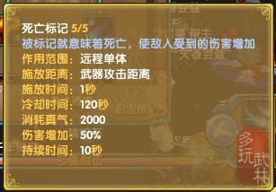 剖析新职业 飞羽神火部分技能满级属性