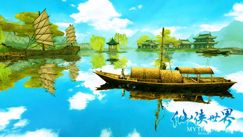 梦幻美景 《仙侠世界》醉清新游戏场景_巴士仙侠世界_http://xx.tgbus.com/