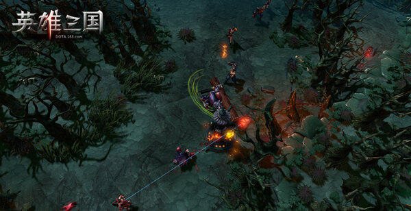 次世代Dota 《英雄三国》人物技能酷炫登场