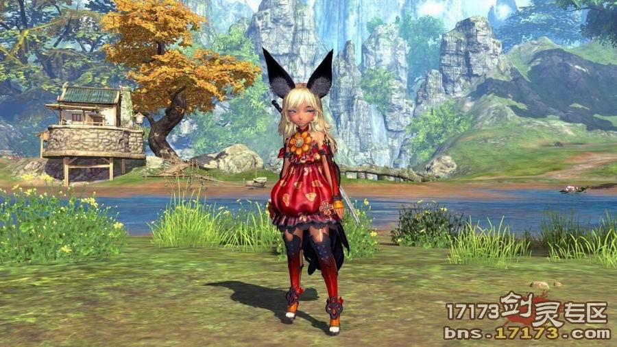 剑灵韩服白青山脉未公开的服装赏之灵族