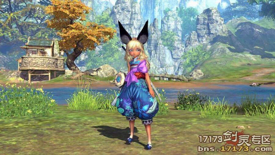 剑灵韩服白青山脉未公开的服装赏之灵族