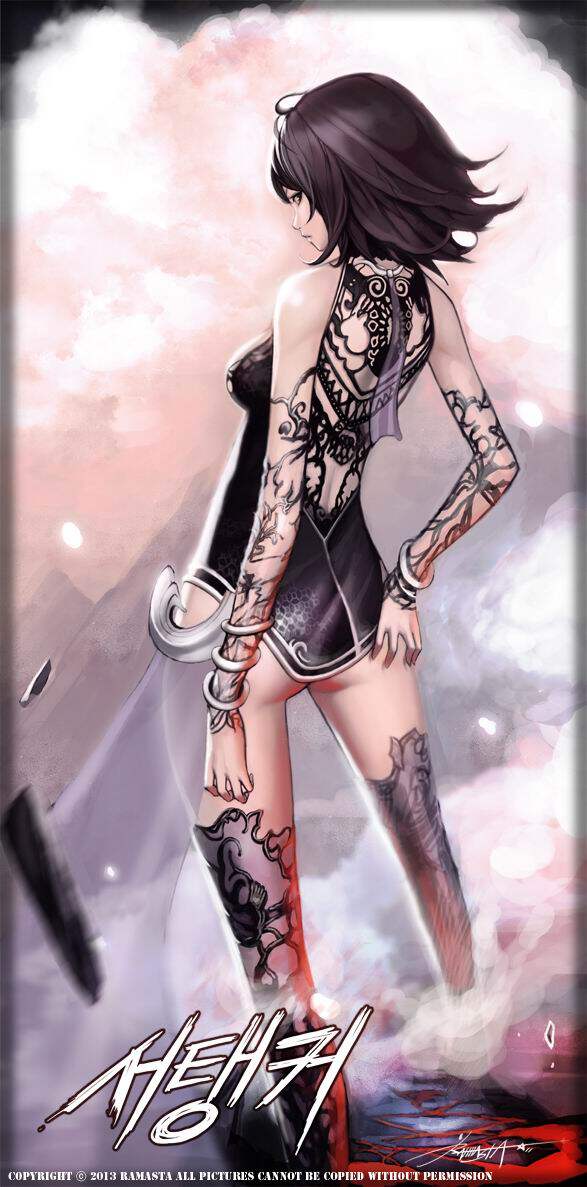 剑灵韩服同人手绘福利第19期 角色同人季