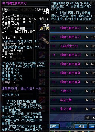 DNF剑宗PK装备