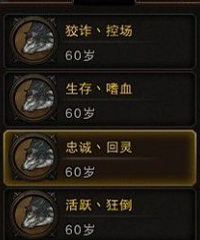 斗战神神将宠物哮天犬属性之忠诚