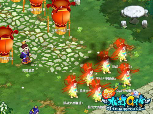 测试服惊现服战雕像-新水浒Q传官网公测三周年