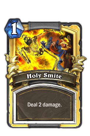 每日一牌介绍：神圣打击（Holy Smite）