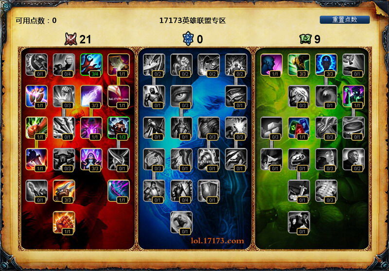S4天赋模拟器