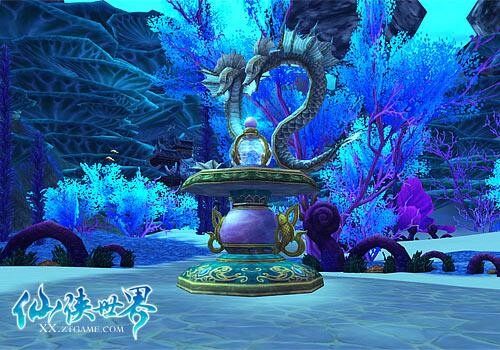 骑着龙龟游龙宫仙侠世界水下场景揭秘