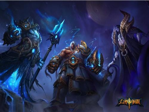 腾讯CJ发布自研众神对战网游《众神争霸》