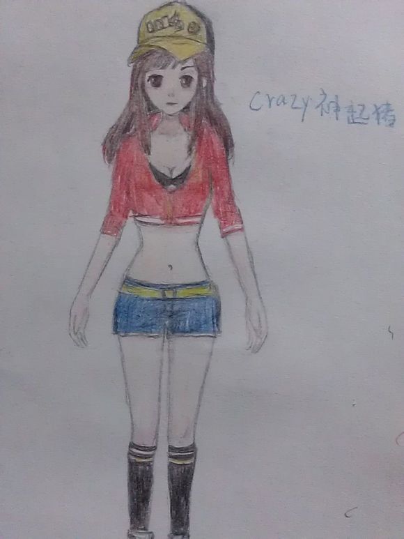 手把手教你手绘飞车女神小橘子_qq飞车_qq飞车官网合作站点_17173.