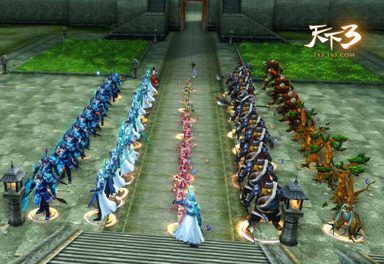 锋芒丶百戰问鼎《天下3》“全服势力争霸赛”