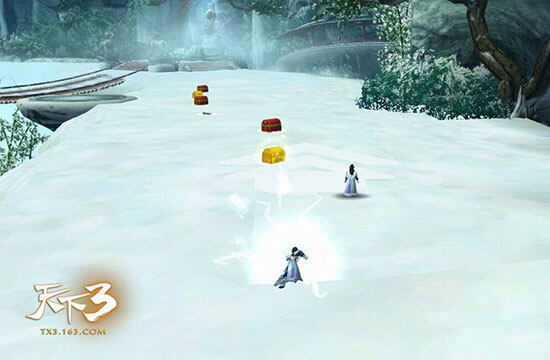 《天下3》“新年滑雪场”伴你一路狂飙