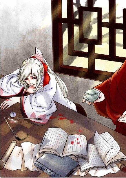 熬夜赶稿致吐血 玩家手绘华胥引时装图