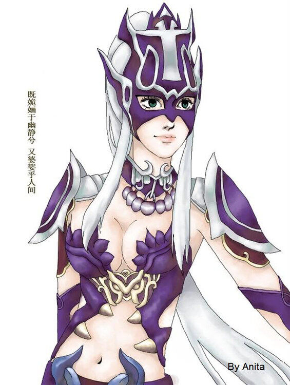 灼华胜桃夭 手绘暗香之盈七夕白河时装