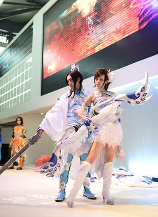 天下3CJ现场cosplay照