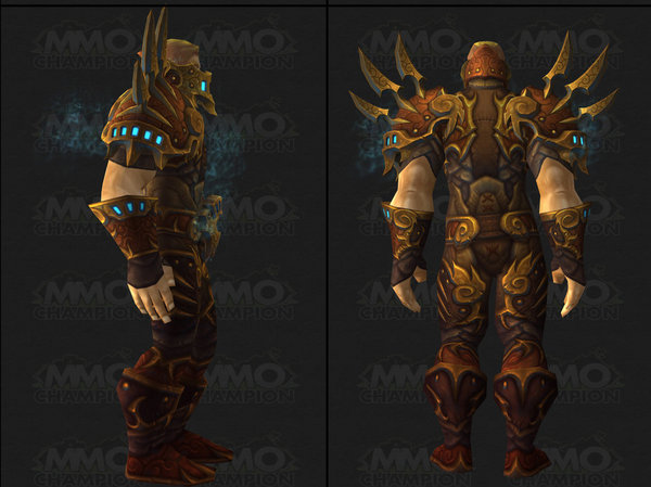 各色鸟人闹奥格 骑士盗贼小德t16套装造型曝光