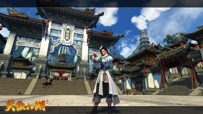 图片: 图5-虽然是个峨眉师兄，但咱的阳刚之气还是很明显滴！从图能看出武器光效已改进.jpg