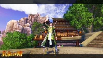 图片: 图6-顺便秀下新的男装。呃，游戏好高级哦……楼主你这是在比二么？.jpg