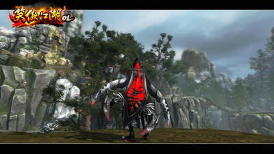 后背设计非常独特