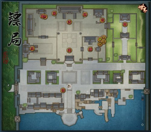 难以防守的镖局地图