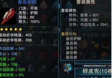 极品属性一睹为快 土豪玩家大晒80级套装