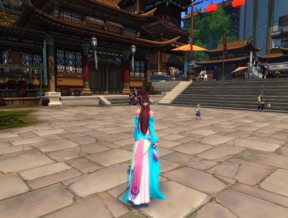 新时装女降龙头发试穿 真的长发及腰了