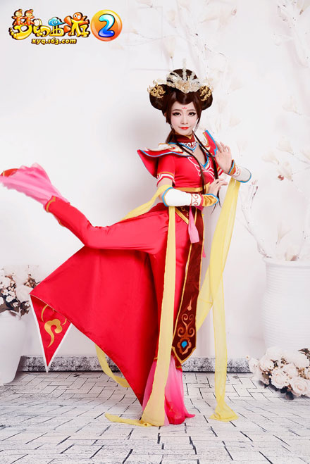 《梦幻西游2》李丽莎扮演的舞天姬