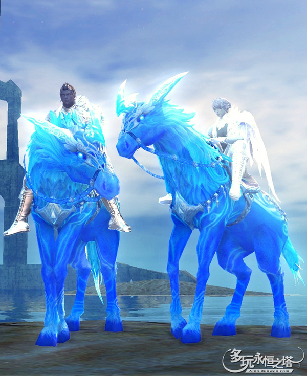 韩服最新坐骑展示 梦幻飞马一圆童话梦