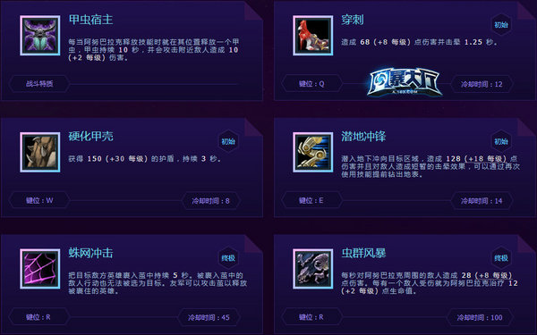 《风暴英雄》阿努巴拉克攻略：回风虫子流天赋