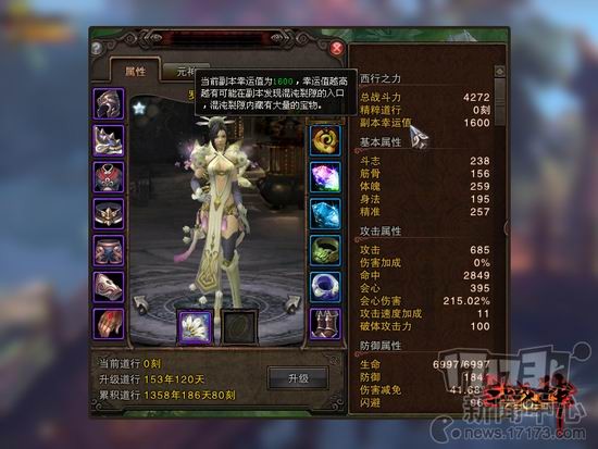 斗战神,幸运值最新图片