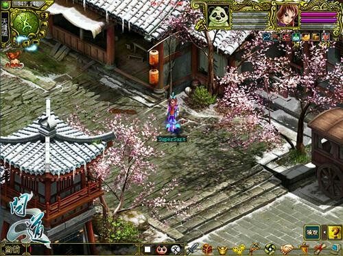 天墉城瑞雪将至《问道》实时天气系统曝光